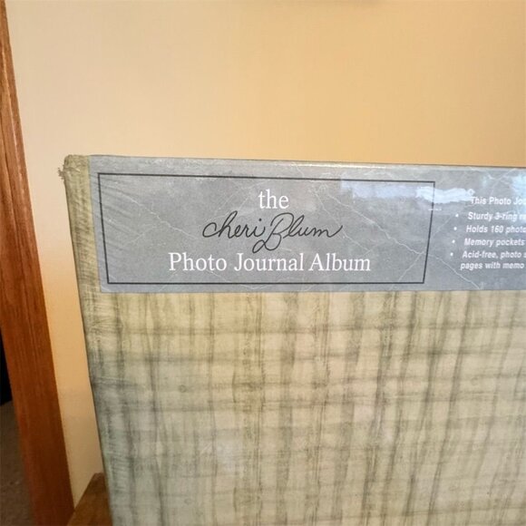 Cheri Blum Photo Journal Album w/ Memory Pockets Holds 160 Photos - Picture 5 of 9